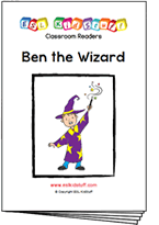 Read classroom reader Ben the Wizard
