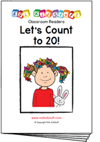 Read classroom reader "Let's Count to 20!"
